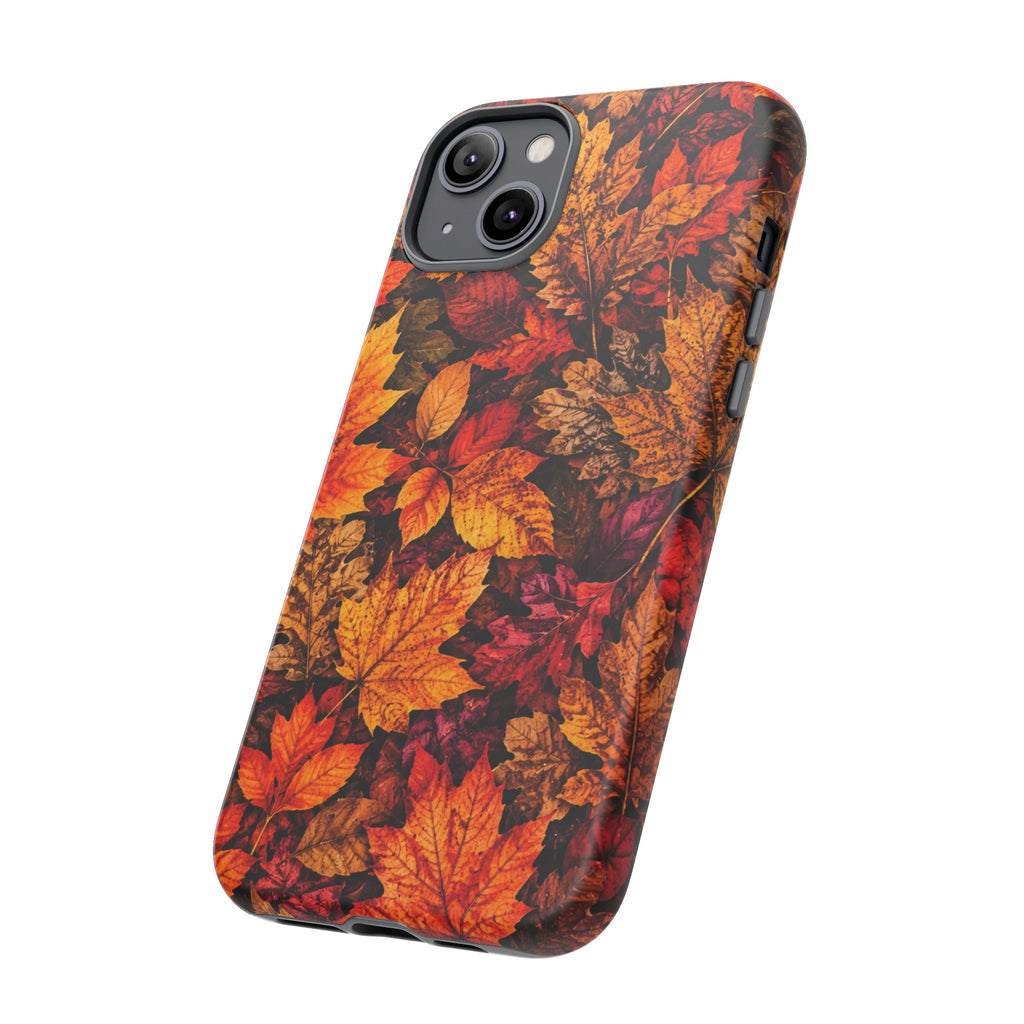 Autumn Leaves Tough Phone Case — Fall Foliage Protective Cover