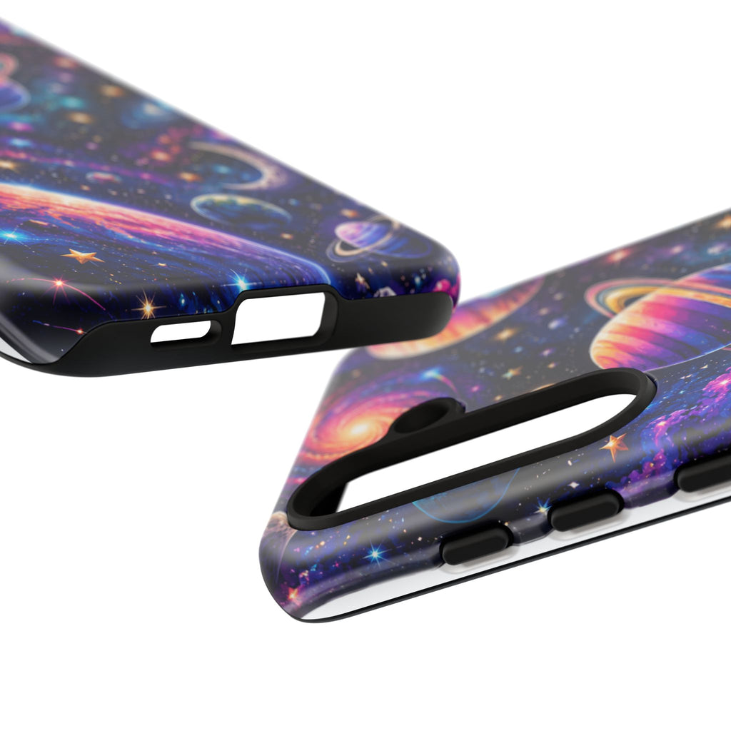 Colorful Galaxy Planets phone case | Tough Case