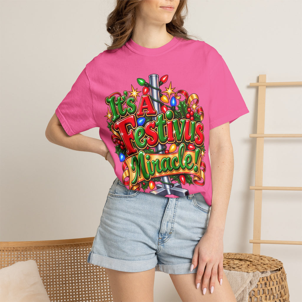 Festivus Miracle T-Shirt — Holiday Comedy Graphic Tee