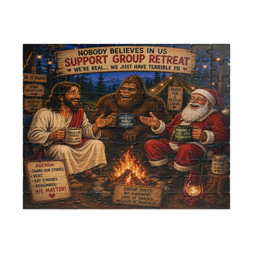 Nobody Believes in Us Support Group Retreat Puzzle | 520 Piece