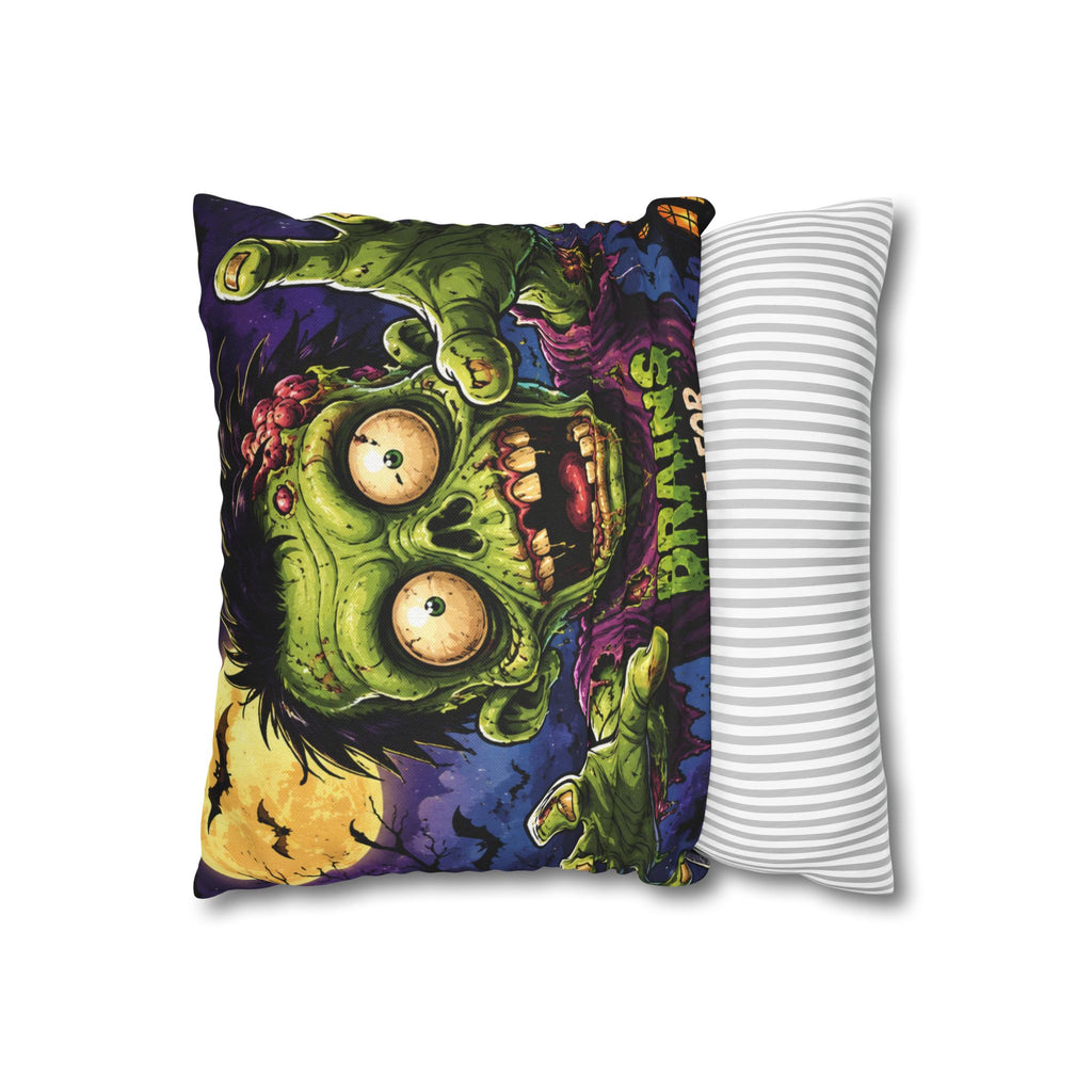 Zombie 'Brains are for Dessert' Decorative Pillowcase