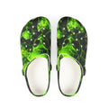 Alien Slime Clogs — Green EVA Foam Slip-Ons