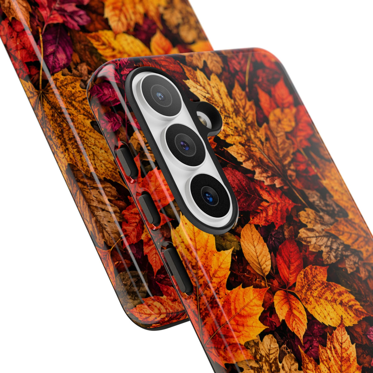 Autumn Leaves Tough Phone Case — Fall Foliage Protective Cover