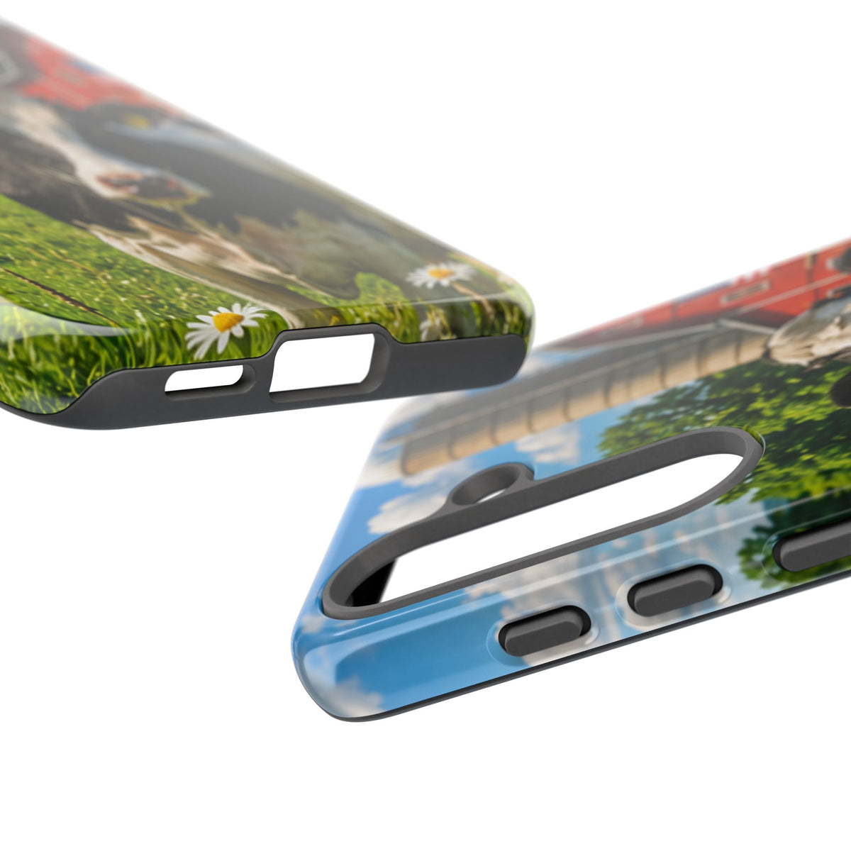 Cow Farm Phone Case — Rustic Barnyard iPhone Cover