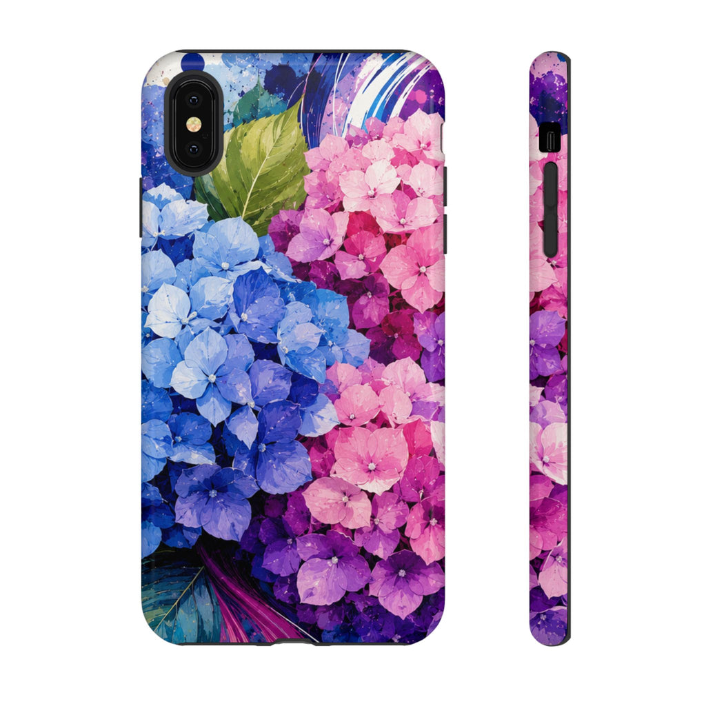 Hydrangea Blooms Phone Case | Tough Case