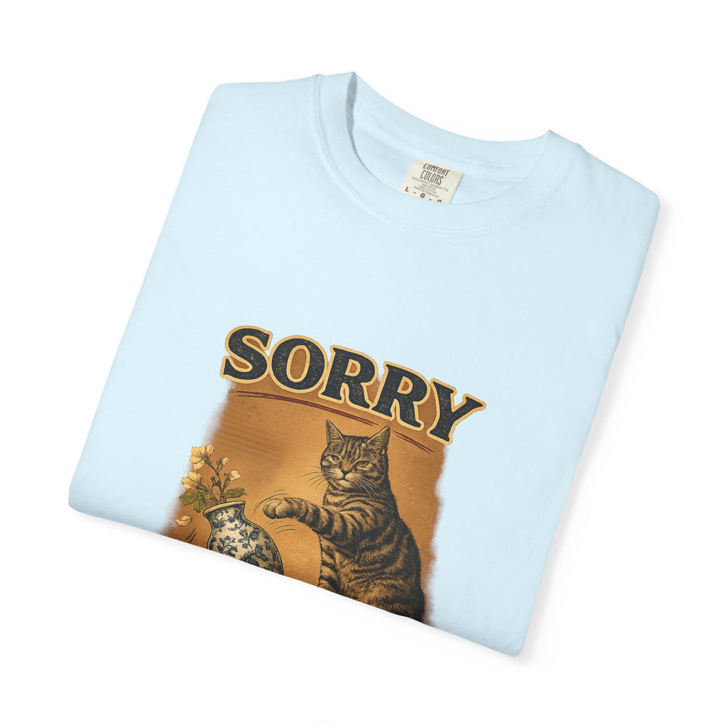 Sorry, It’s What I Do cat T-Shirt | Cat playing with yarn design