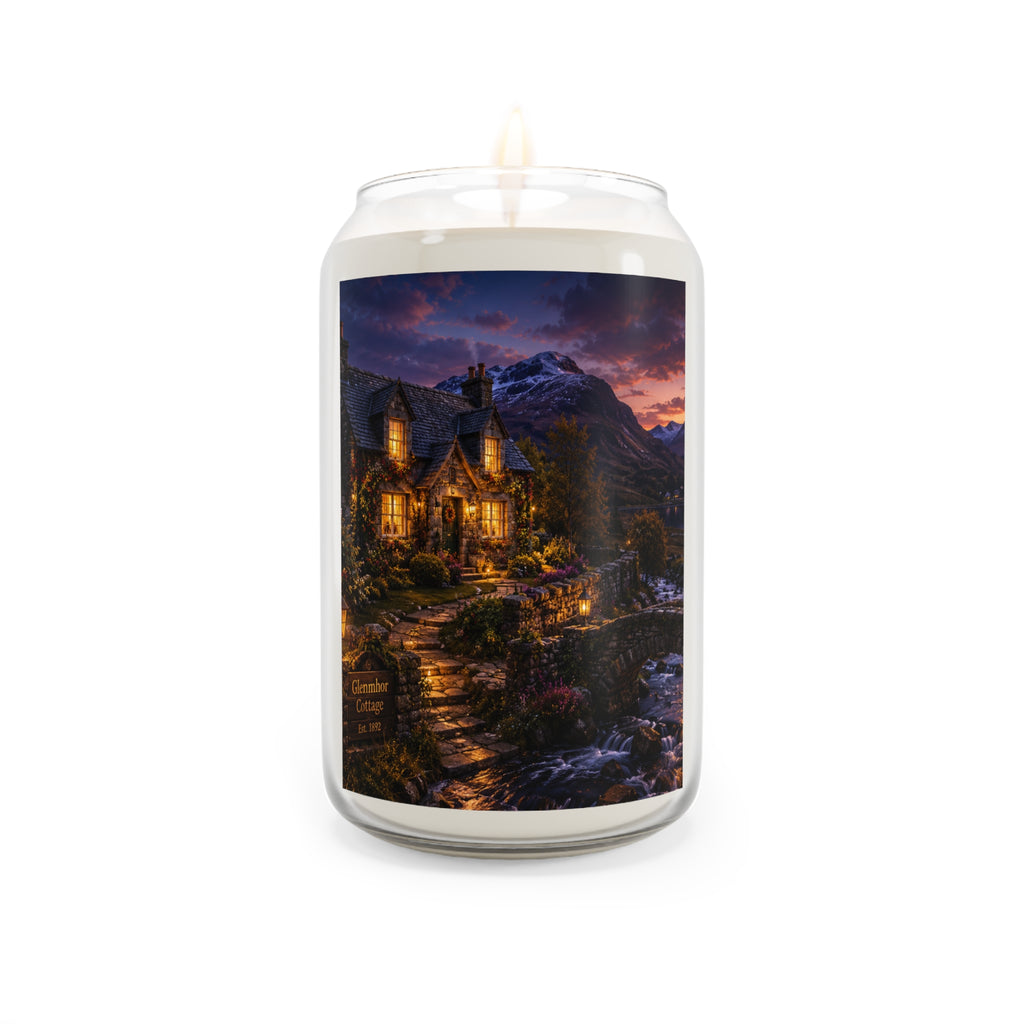 Soy Candle — Cozy Cottage Evening Scented Candle (13.75 oz)