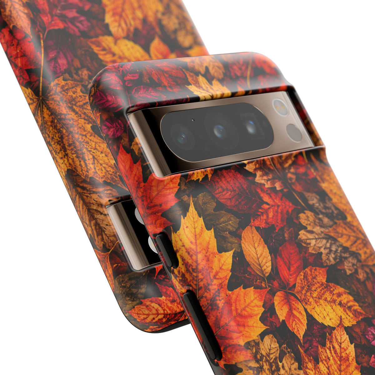 Autumn Leaves Tough Phone Case — Fall Foliage Protective Cover