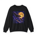 Halloween Moon Bat Crewneck Sweatshirt