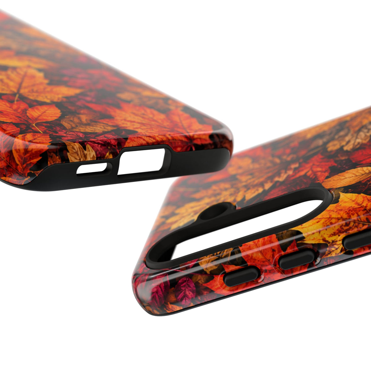 Autumn Leaves Tough Phone Case — Fall Foliage Protective Cover