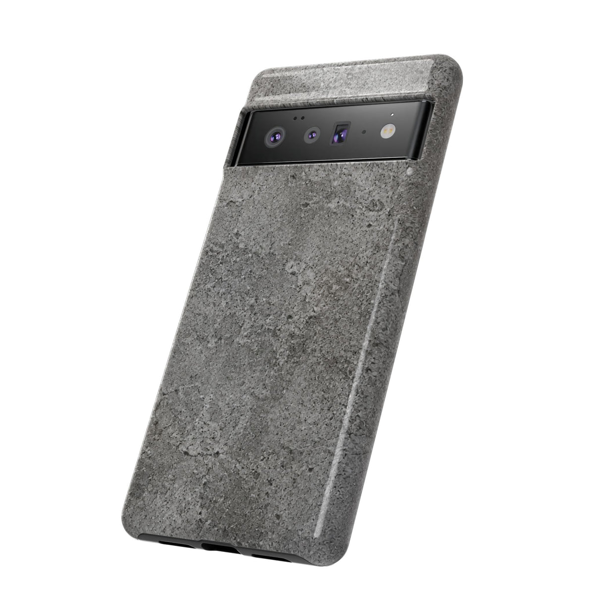 Concrete Texture Phone Case — Rugged Grey Protective iPhone Cover