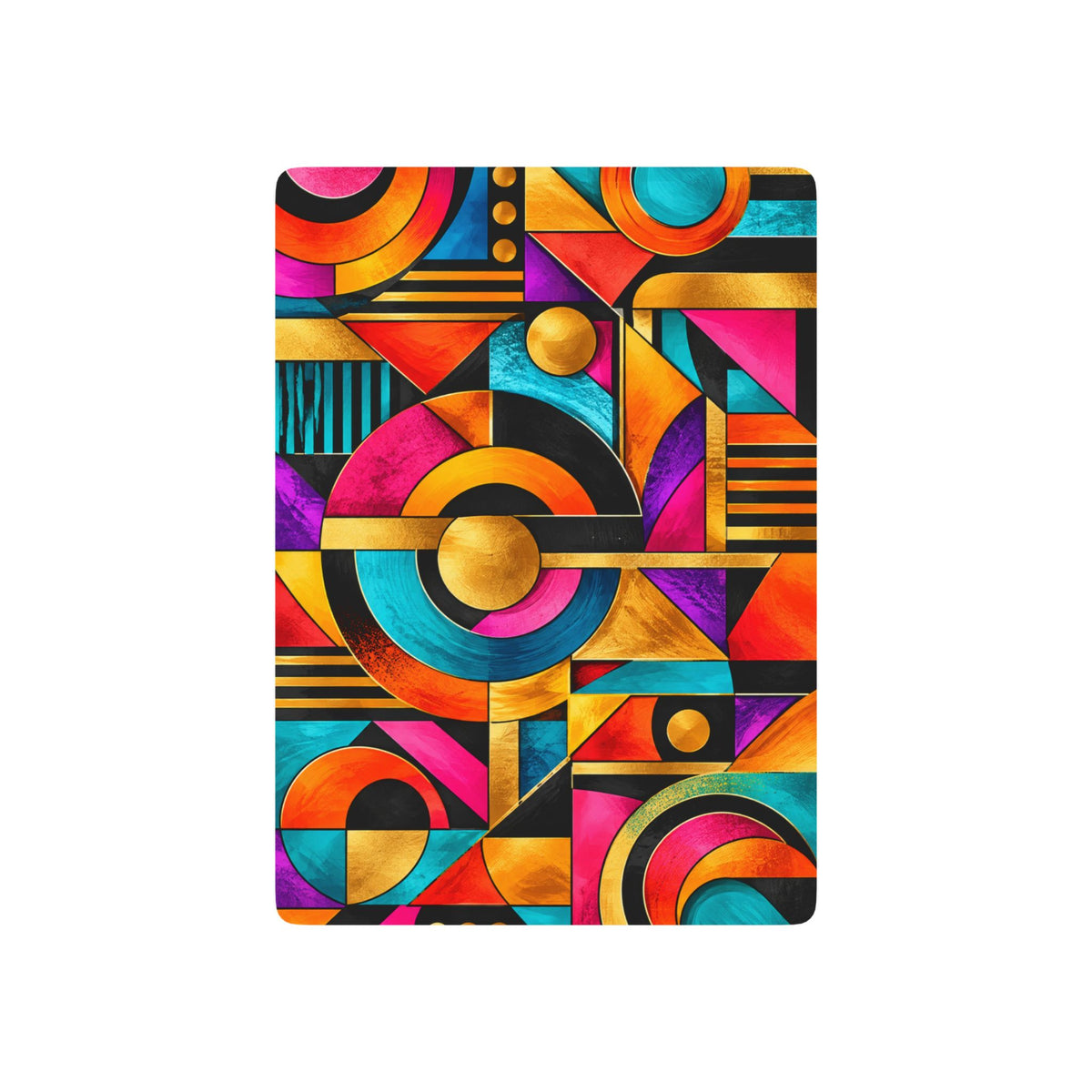 Poker Playing Cards — Vibrant Geometric Art Deck