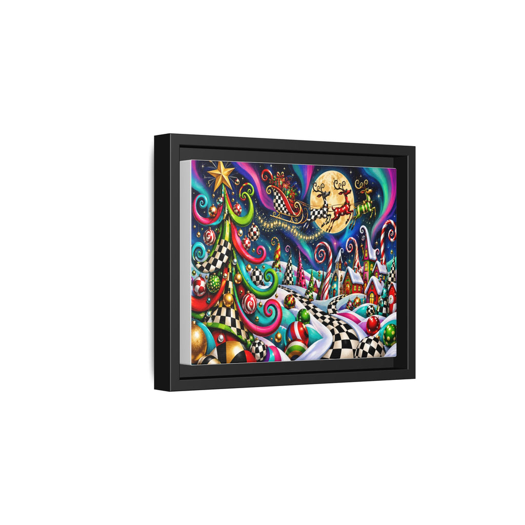 Whimsical Christmas Night Canvas