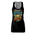 Don't Dream It Live It dress | Racerback dress with mountain typography