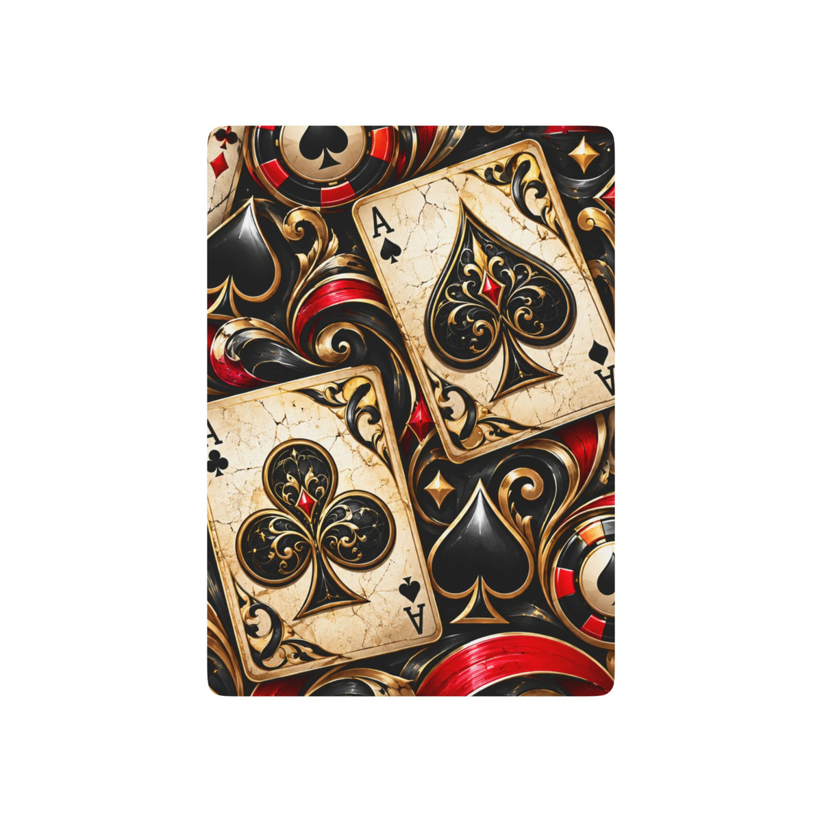 Vintage Ace Spade Poker Playing Cards