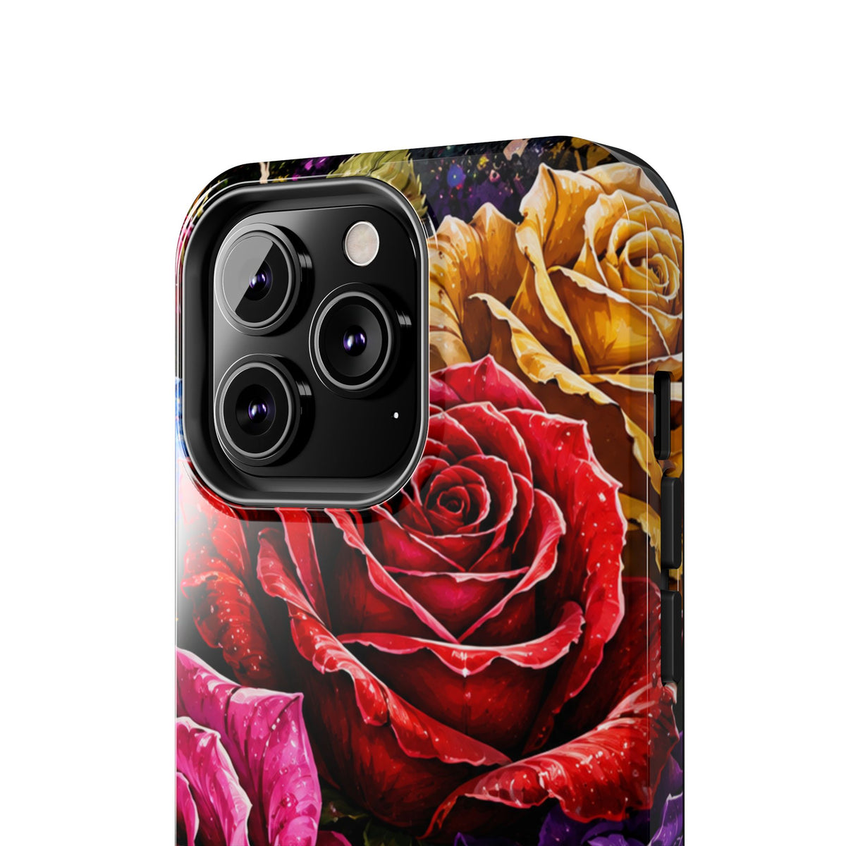 Tough Phone Case — Vibrant Rose Garden Protective Phone Cover