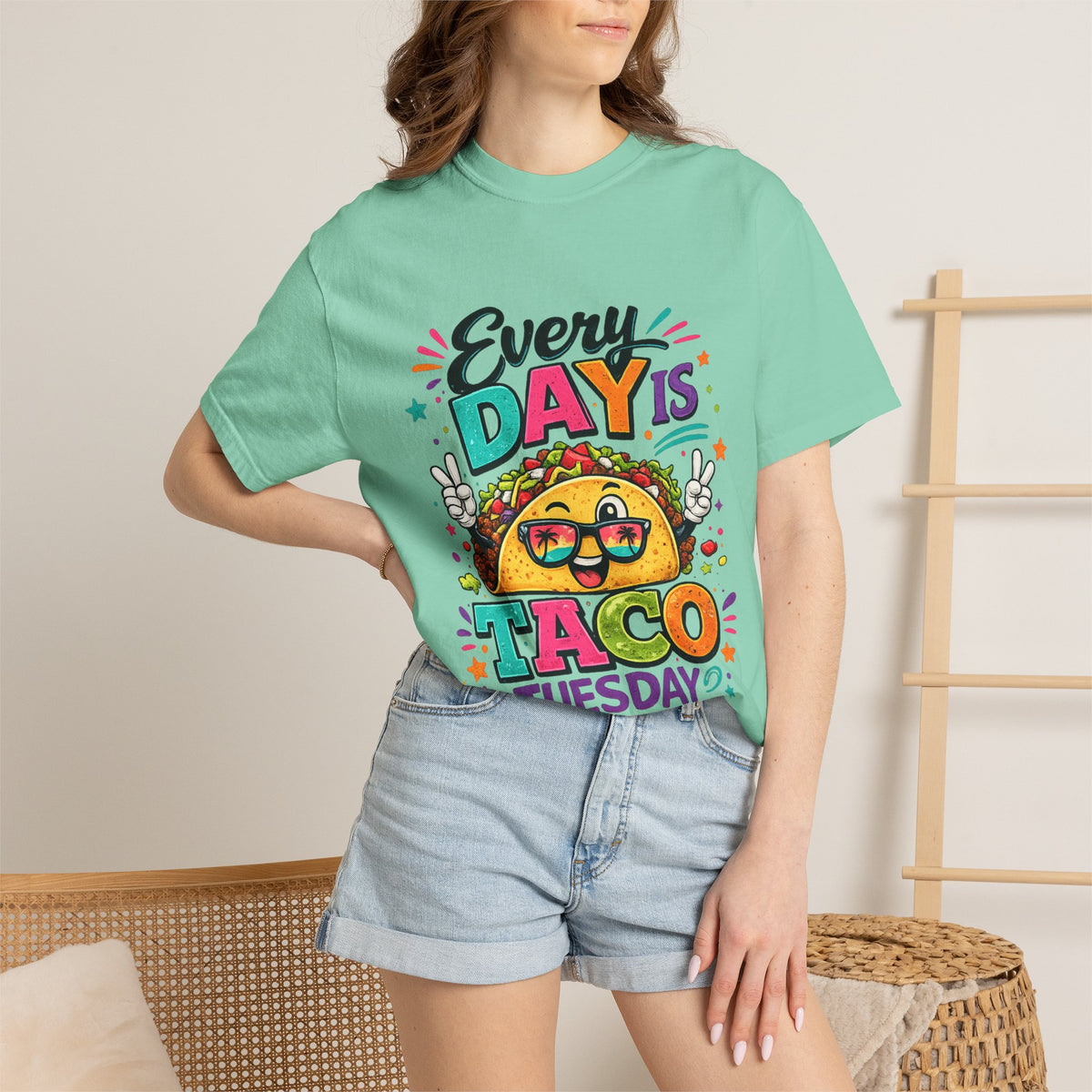 Every Day Is Taco Tuesday T-shirt | Funny Taco Shirt