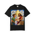 Am I Going to Heaven? Comic Illustration T-Shirt
