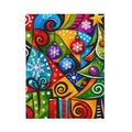 Christmas Ornaments Velveteen Plush Blanket