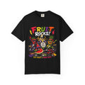 Fruit Rocks! Band Fruit Characters T-Shirt | Eat Fruit Rock Out