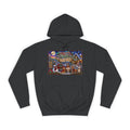 Christmas Village Hoodie - Festive Holiday Scene Pullover