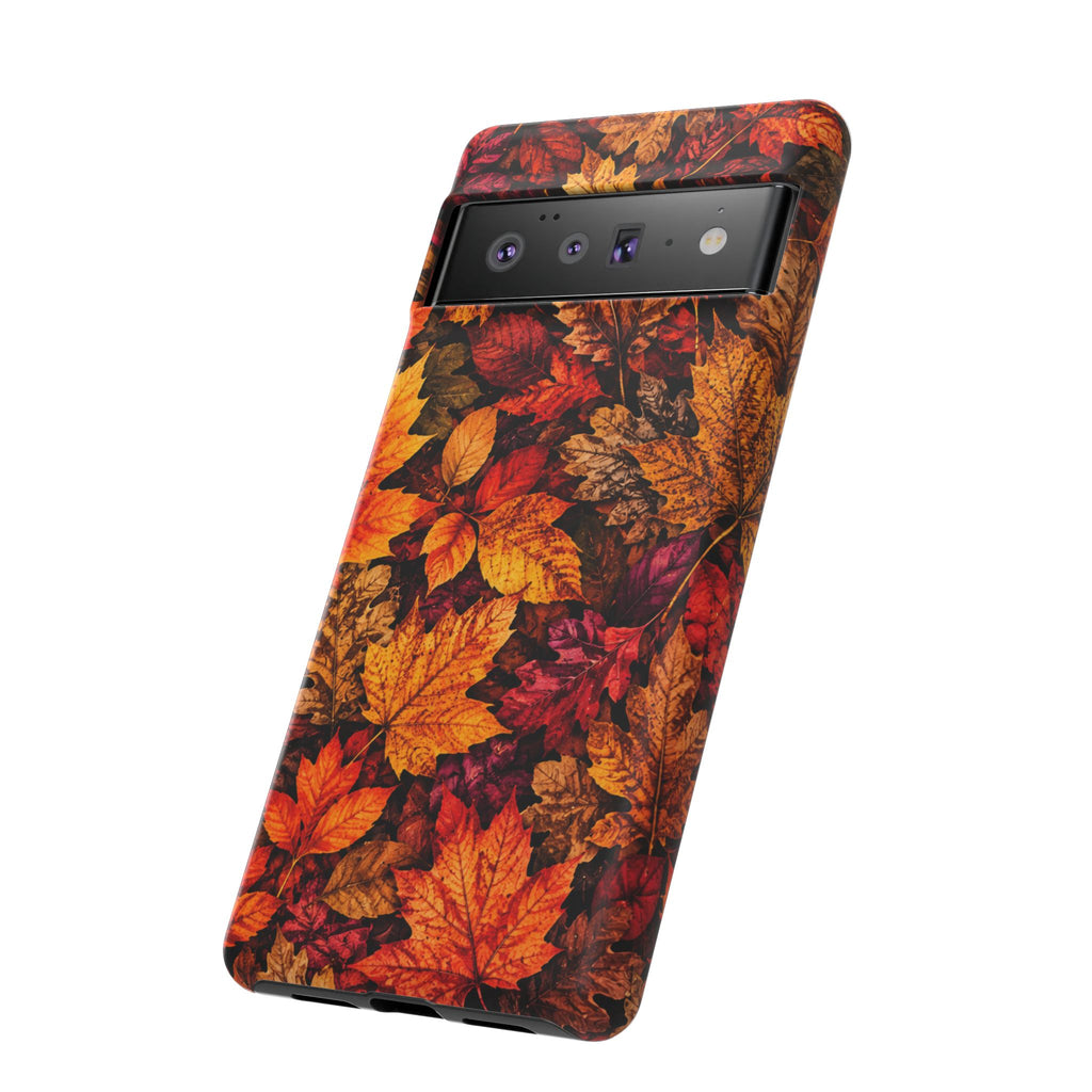 Autumn Leaves Tough Phone Case — Fall Foliage Protective Cover