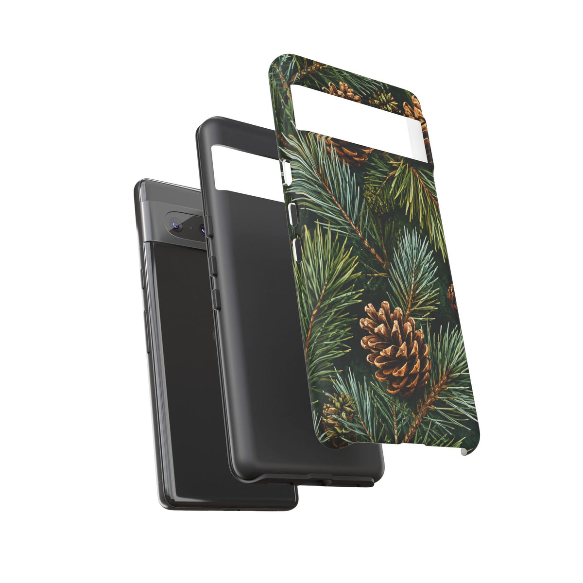 Pinecone Pines Phone Case — Festive Evergreen iPhone Cover