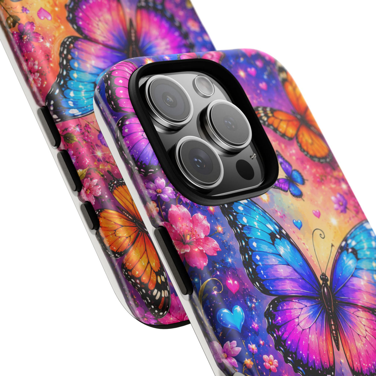 Colorful Butterfly Pattern Phone Case | Tough Cases