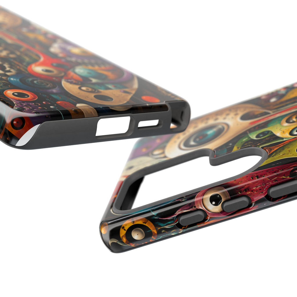 Surreal Monster Art Phone Case — Colorful Abstract Creature Design