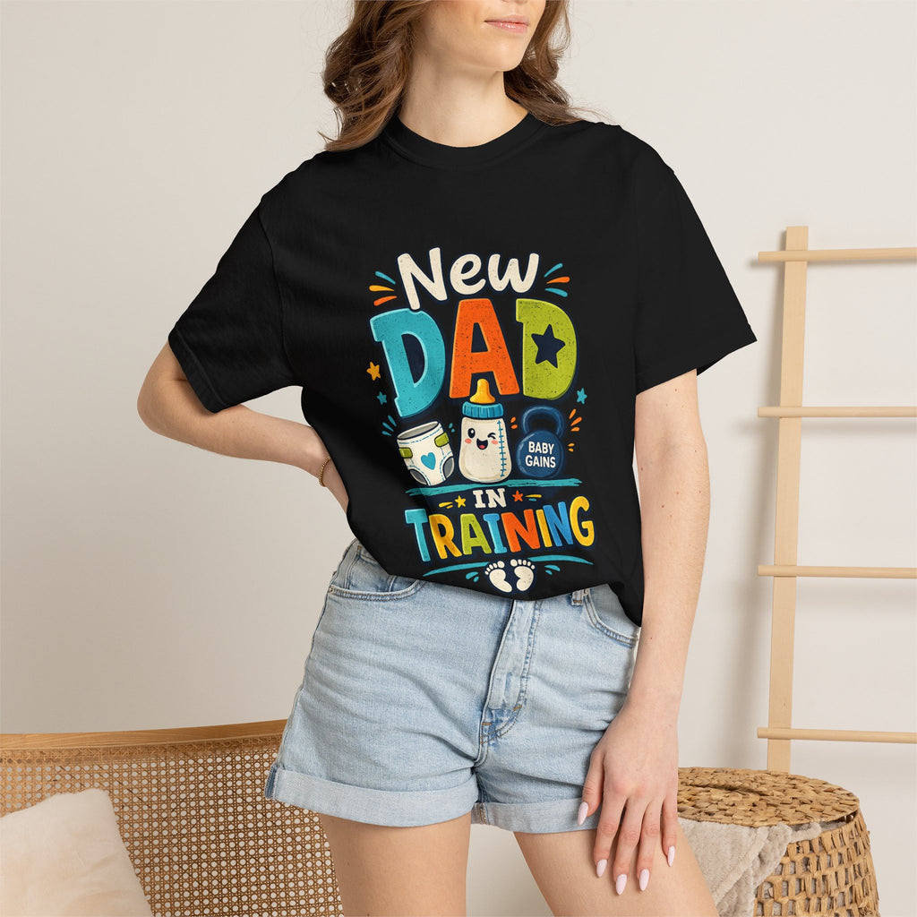 New Dad In Training Tee Shirt