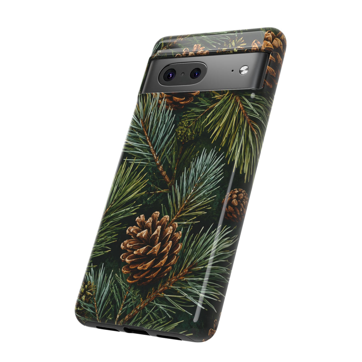 Pinecone Pines Phone Case — Festive Evergreen iPhone Cover