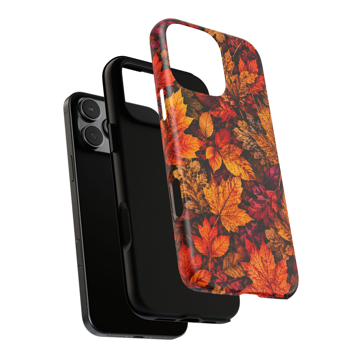 Autumn Leaves Tough Phone Case — Fall Foliage Protective Cover