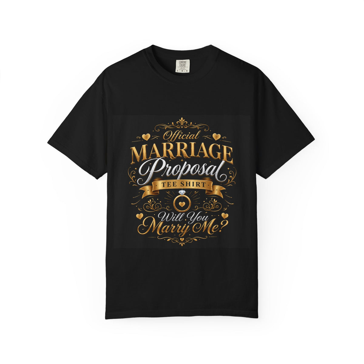 Official Marriage Proposal Will You Marry Me T-Shirt