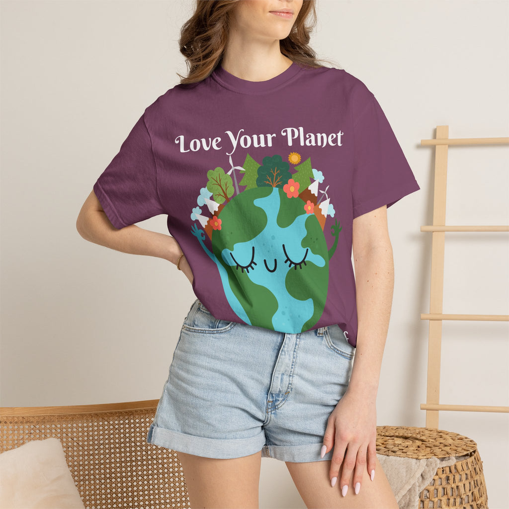 Love Your Planet Love Yourself T-Shirt — Earth Day Eco-Friendly Graphic Tee