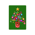 Christmas Poker Playing Cards — Festive Holiday Deck with Decorative Tree Back