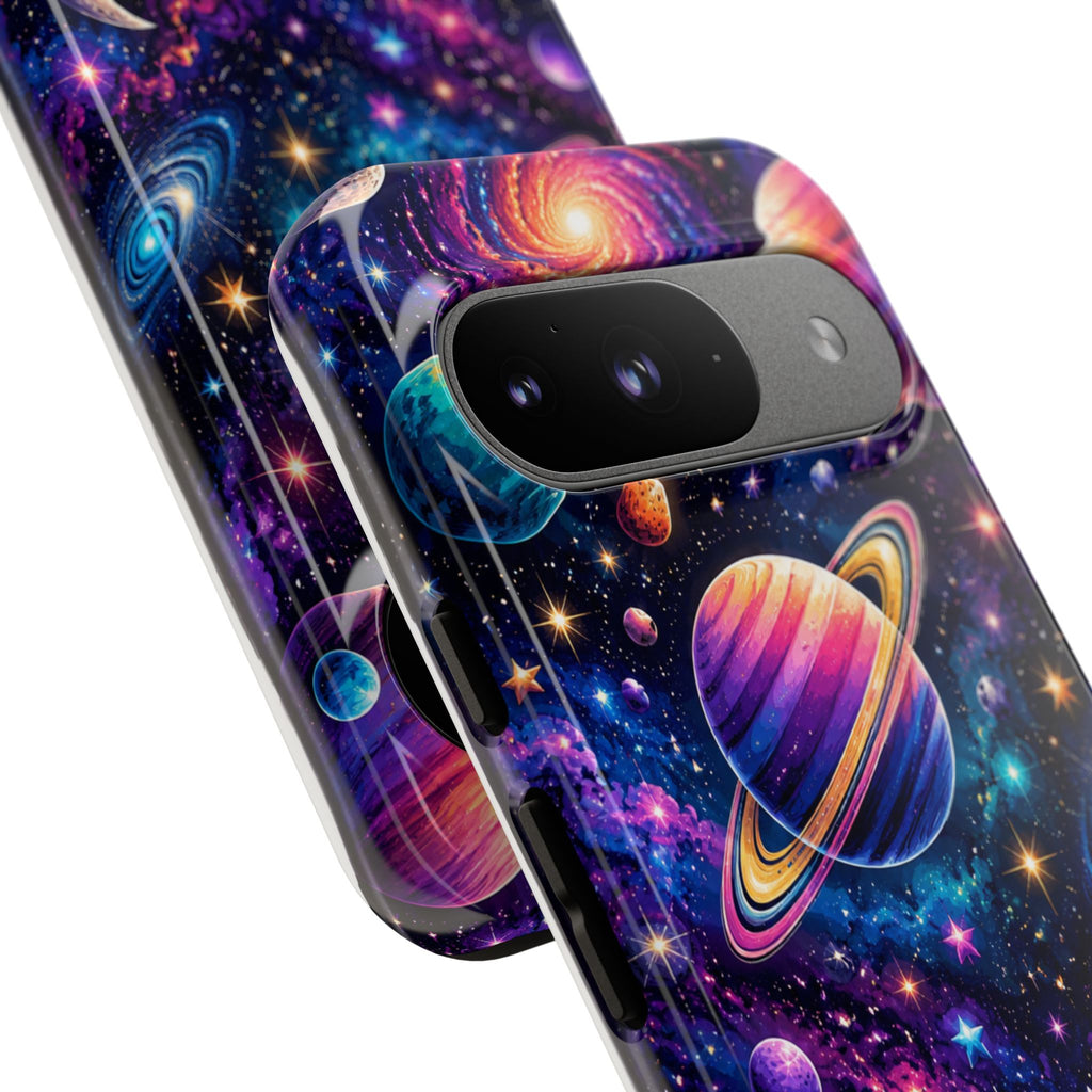Colorful Galaxy Planets phone case | Tough Case