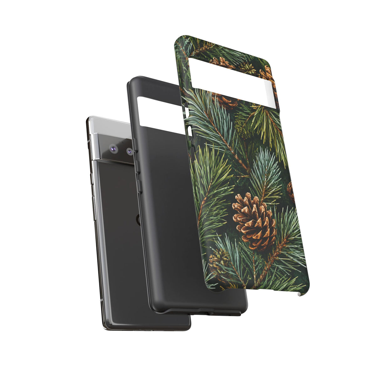Pinecone Pines Phone Case — Festive Evergreen iPhone Cover