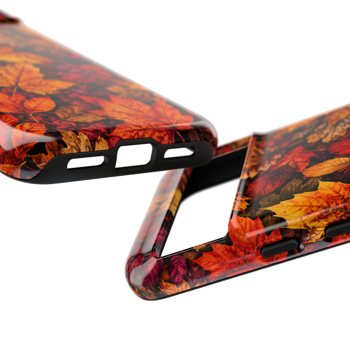 Autumn Leaves Tough Phone Case — Fall Foliage Protective Cover