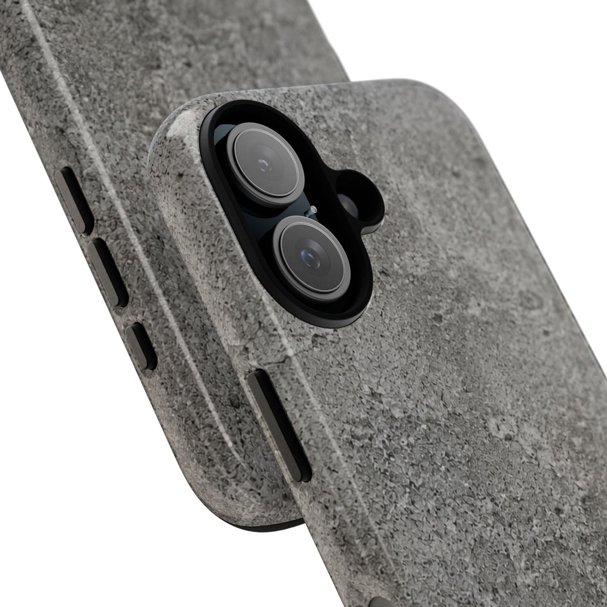 Concrete Texture Phone Case — Rugged Grey Protective iPhone Cover