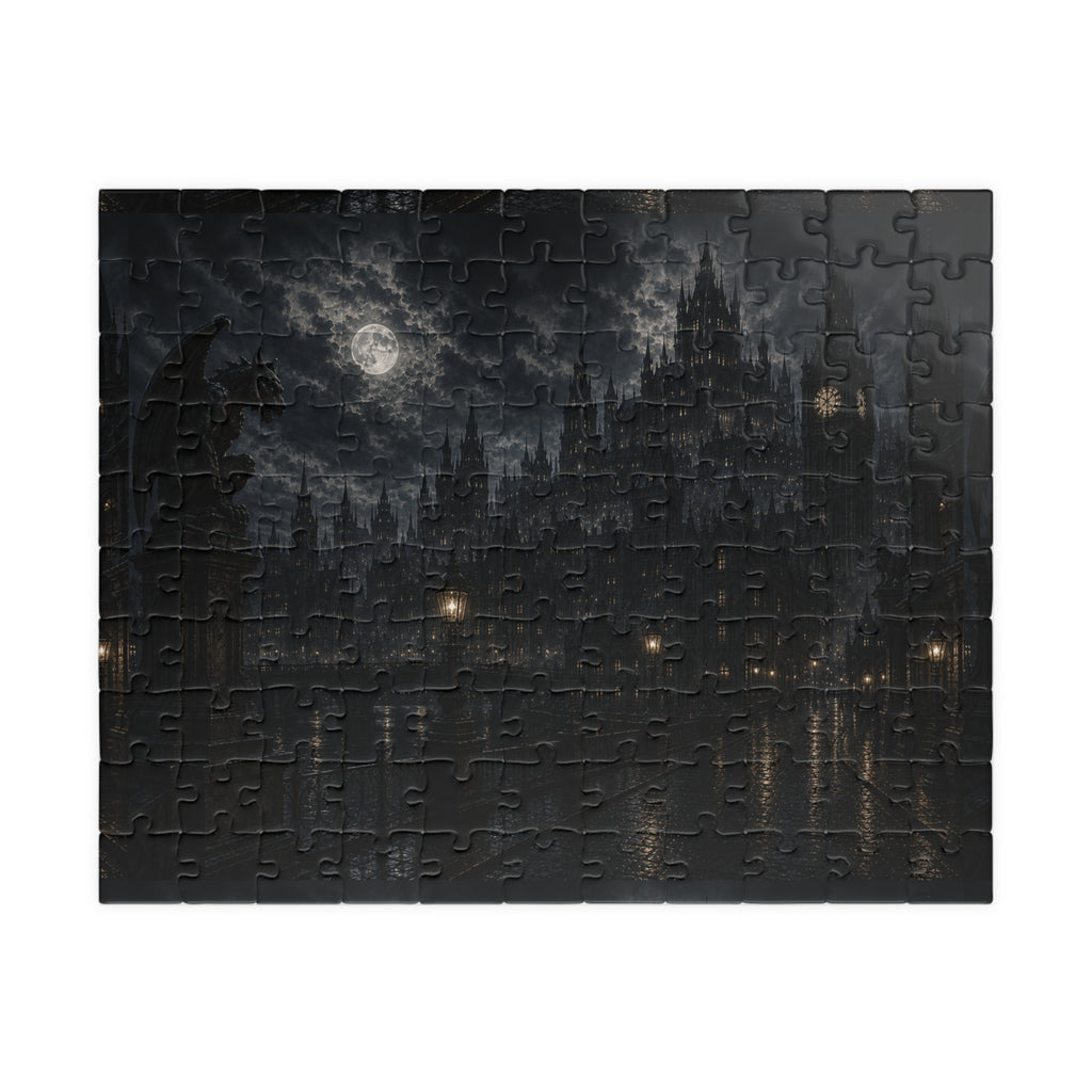 Haunted Castle at Night Puzzle | 520-1014 Piece Jigsaw