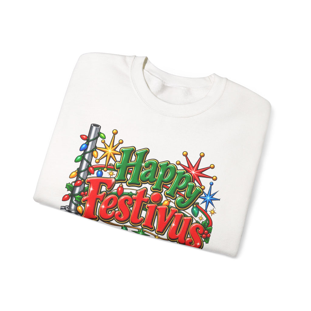Festivus Sweatshirt – "Happy Festivus" Holiday Crewneck