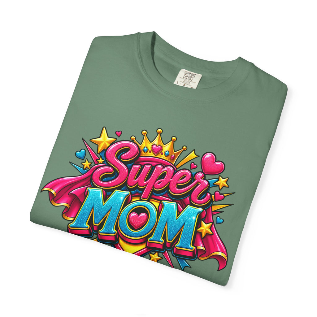 Super Mom T-Shirt — Colorful Comic-Style Mother's Day Tee
