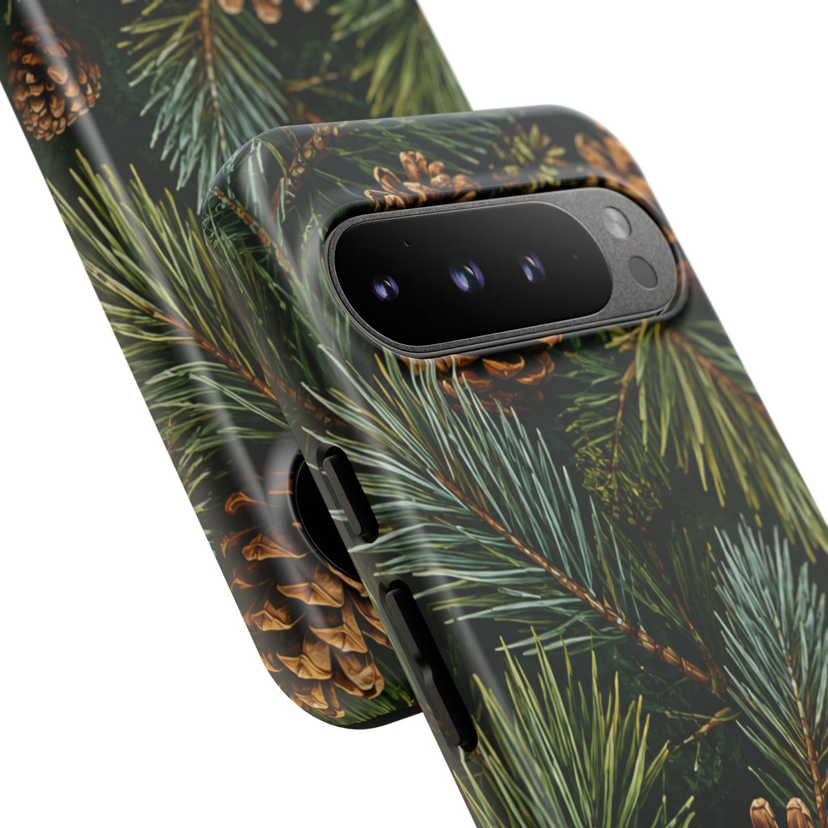 Pinecone Pines Phone Case — Festive Evergreen iPhone Cover