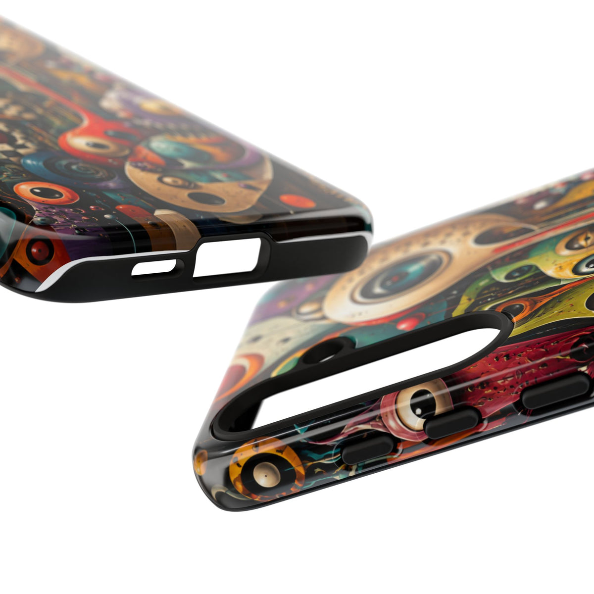 Surreal Monster Art Phone Case — Colorful Abstract Creature Design