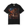 Horror Doll T-Shirt — Creepy Halloween Pumpkin Doll Graphic Tee