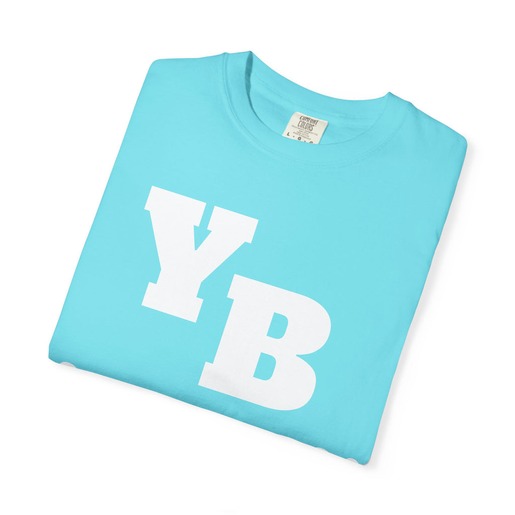 Funny 'YB ¿Normal?' Graphic T-Shirt — Upside-Down Retro Typography Tee