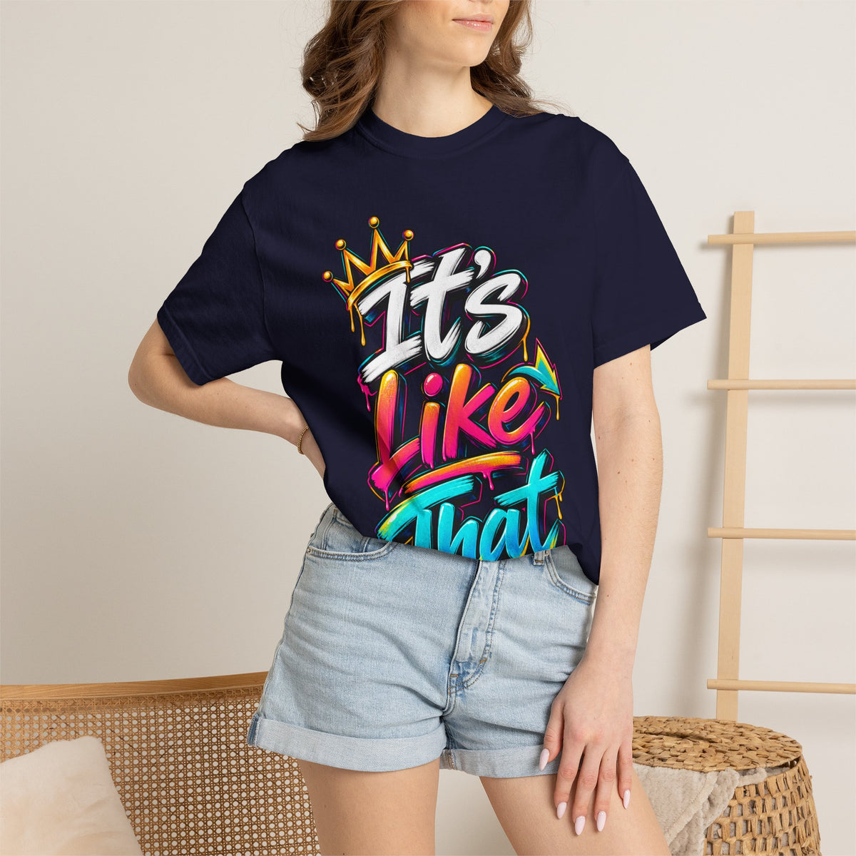 It's Like That Graphic T-Shirt — Retro Streetwear Tee
