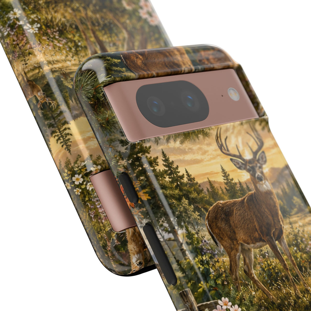 Deer Forest Phone Case — Woodland Bucks Nature iPhone Cover