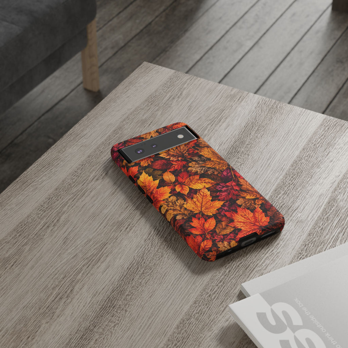 Autumn Leaves Tough Phone Case — Fall Foliage Protective Cover