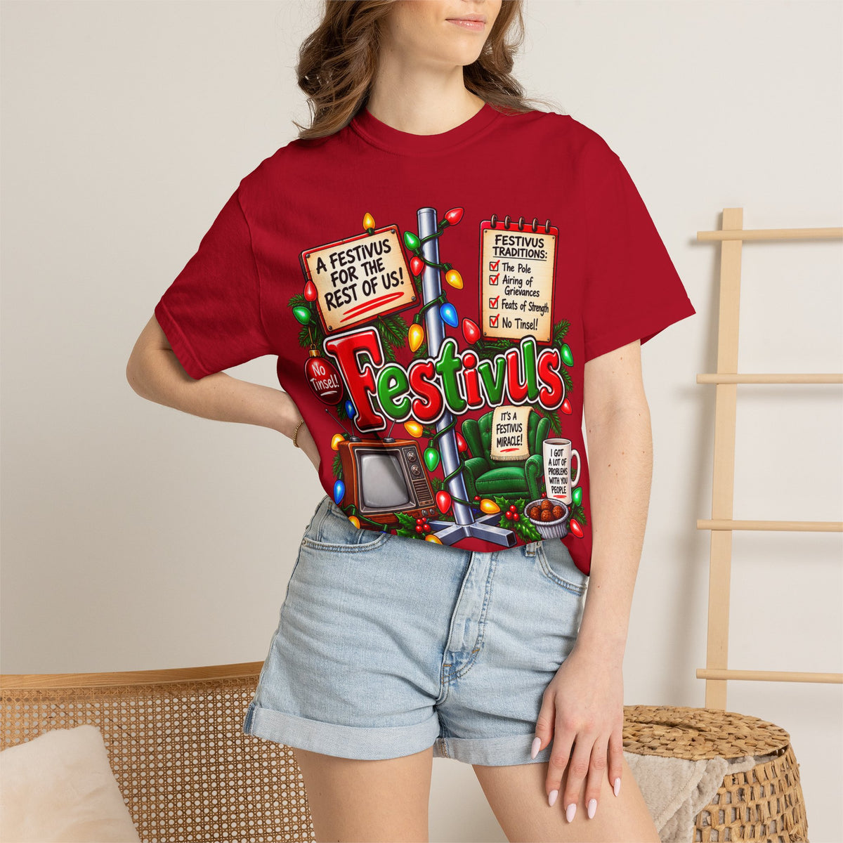Festivus T-Shirt — 'A Festivus for the Rest of Us' Holiday Tee